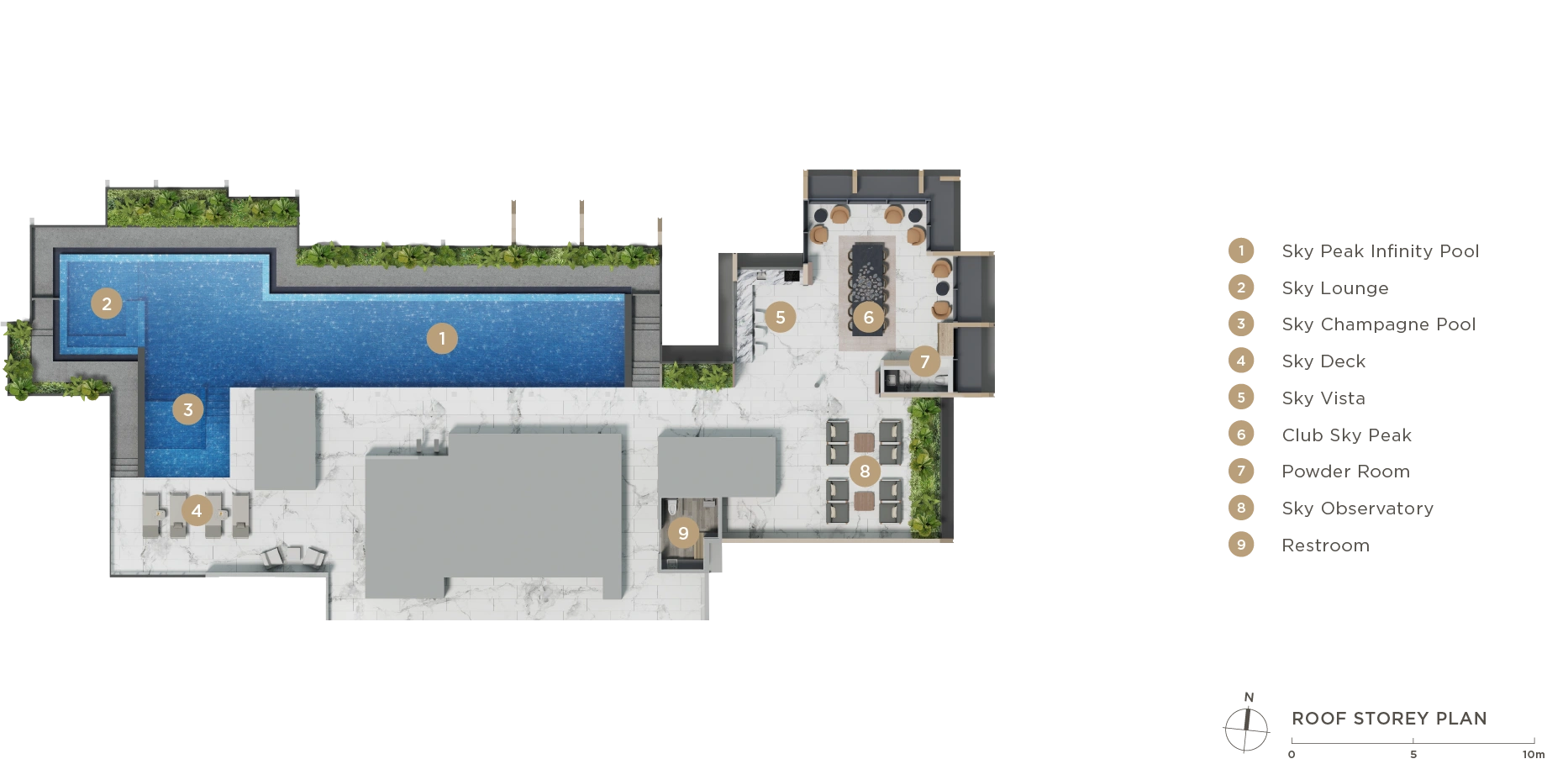 Skypeak Floor Plan