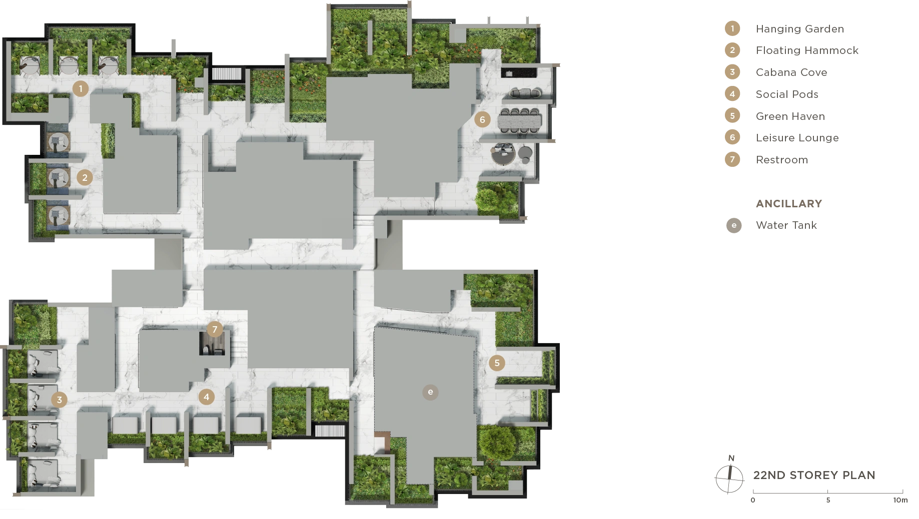 Social Peak Floor Plan
